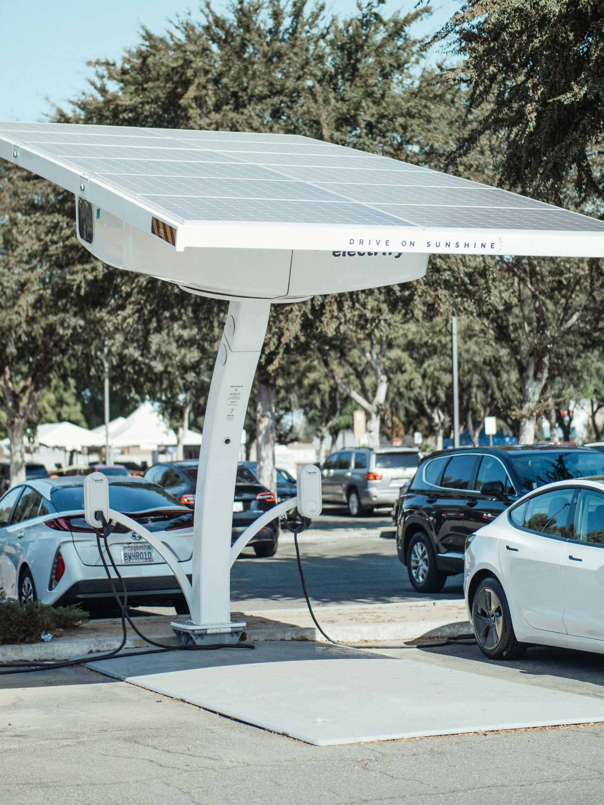 Solar EV charger