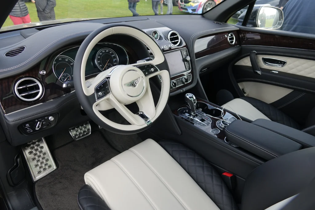 Bentley EV interior